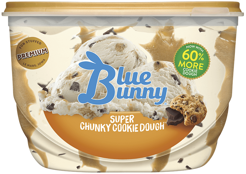 Chocolate Chip Cookie Dough Frozen Cupcakes - Blue Bunny