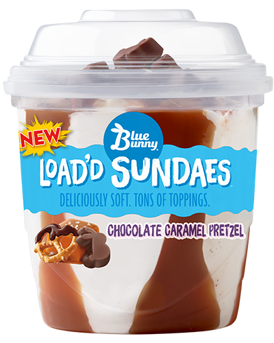 Load'd Sundaes®
Chocolate Caramel Pretzel