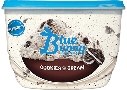 Cookies and Cream Ice Cream Sandwich Cake Ice Cream Products Flavors Blue Bunny