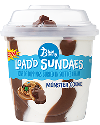 Load'd Sundaes®
Monster Cookie