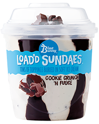 Load'd Sundaes®
Cookie Crunch 'n Fudge