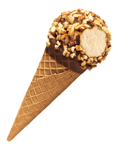 mixue vanilla cone