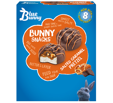 Salted Caramel Pretzel Bunny Snacks®
