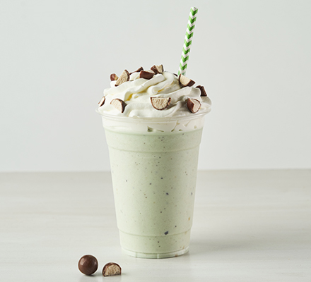 Malted Mint Shake