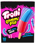 Trolli® Gummi Pop  Grape Strawberry