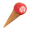 Big Dipper® Strawberry Burst Cone