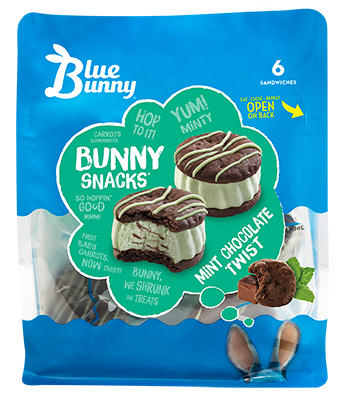 Mint Chocolate Twist Bunny Snacks®