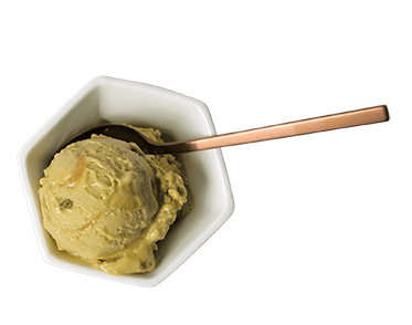 Pistachio & Caramel Scoop