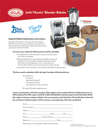 Vitamix® Blender Rebate