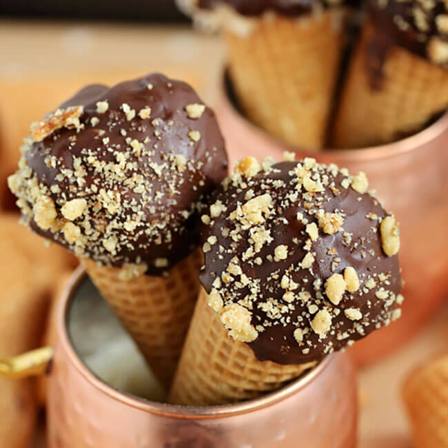 Cookie Butter Cones